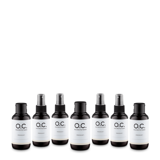Travel-Set mit 7 Flaschen - O.C. Hairsystems